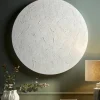 Round Textured Wall Art