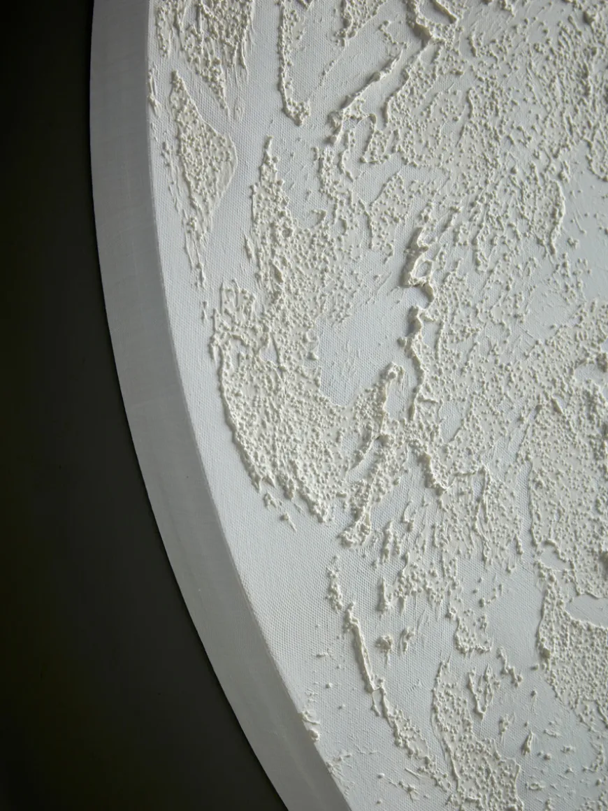 Round Textured Wall Art