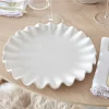 Ruffled Serving Platter