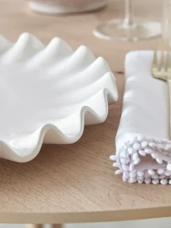 Ruffled Serving Platter