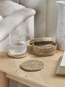 Seagrass Coaster Set