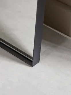 Slim Arch Mirror - Black