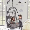Slim Black Hanging Chair