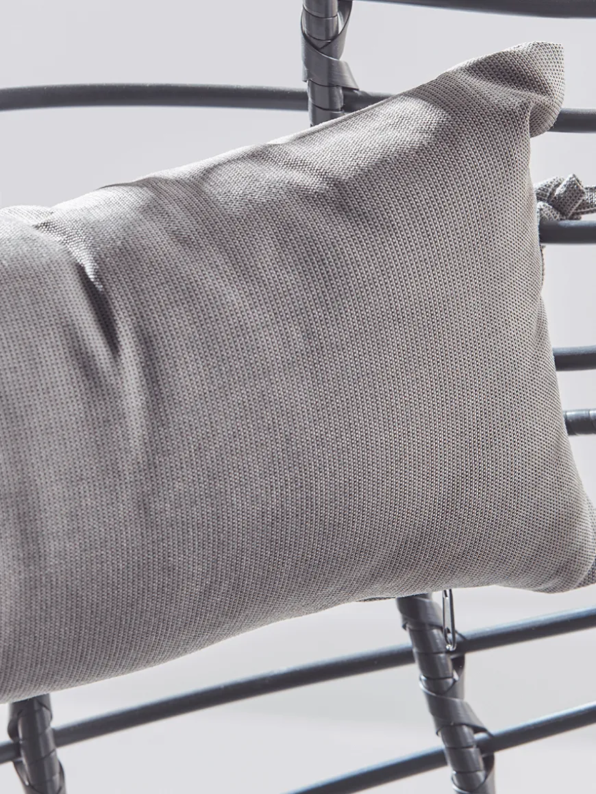 Slim Black Hanging Chair