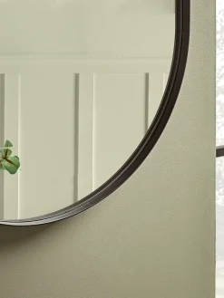 Slim Frame Oval Mirror