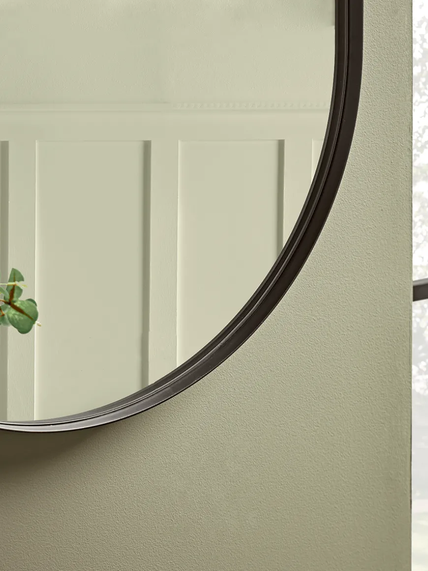 Slim Frame Oval Mirror