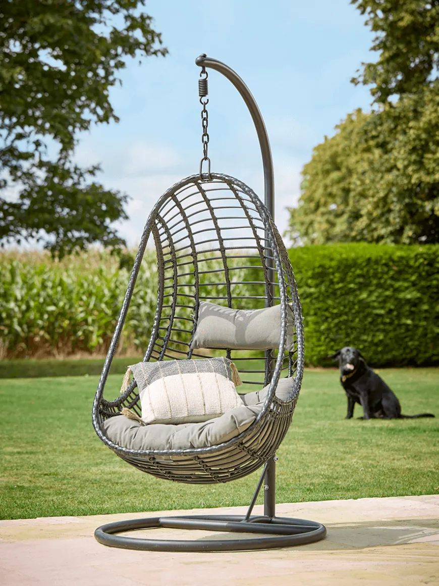 Slim Hanging Chair - Black