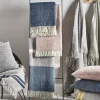 Soft Wool Throw - Sage