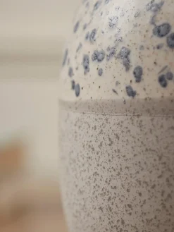 Speckled Blue Vase
