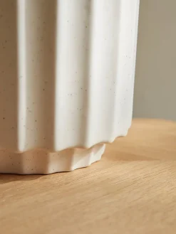 Speckled Fluted Planter
