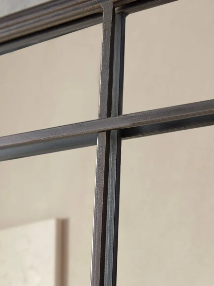Square Panelled Mirror