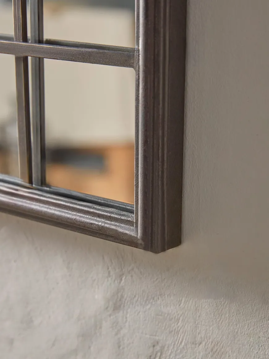 Square Panelled Mirror