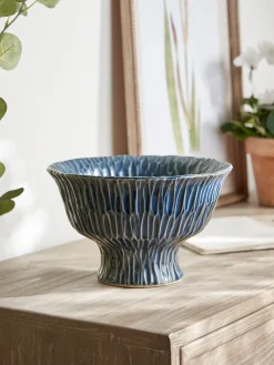 Standing Glazed Bowl