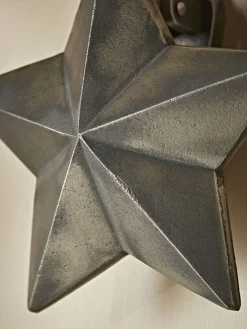 Star Door Knocker - Cast Iron
