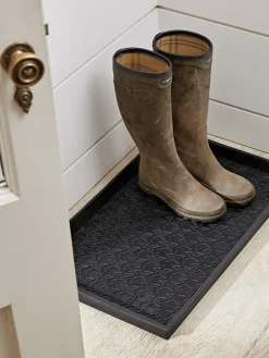 Star Print Rubber Boot Tray
