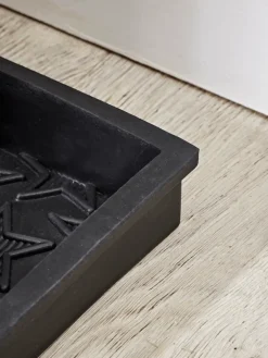 Star Print Rubber Boot Tray