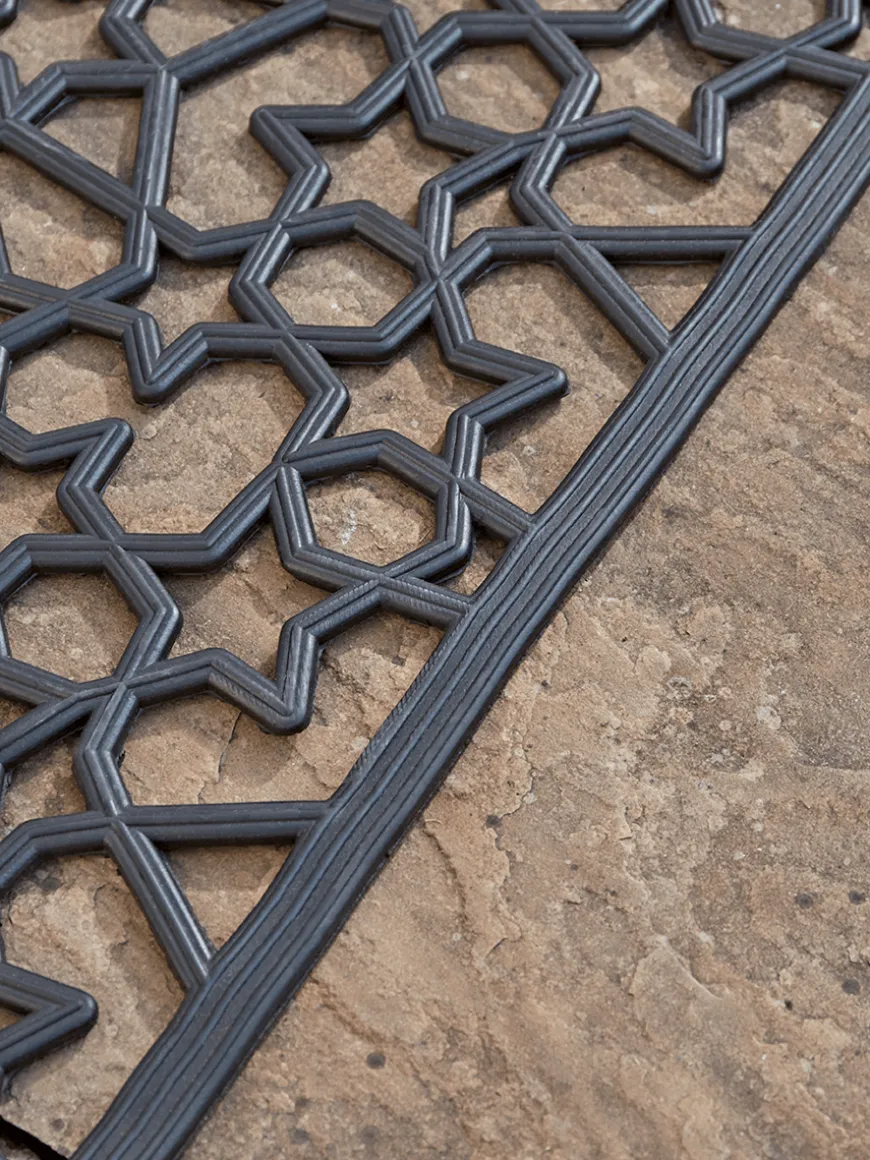 Star Rubber Doormat - Double