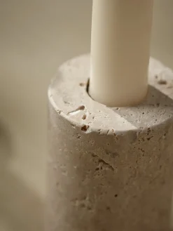Stone Dinner Candle Holder