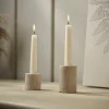 Stone Dinner Candle Holder - Large