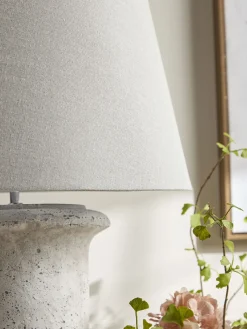 Stone Urn Table Lamp