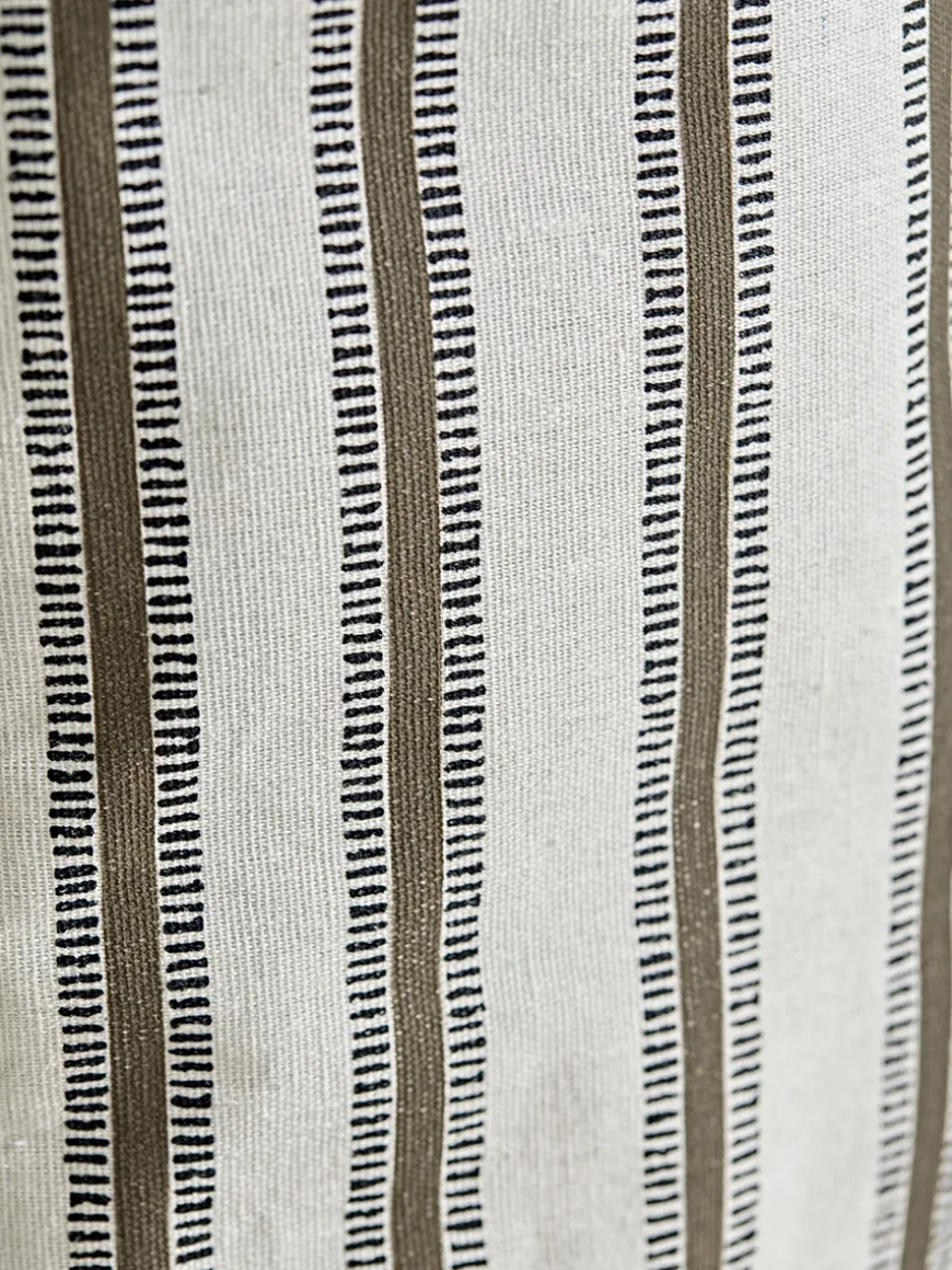 Striped Laundry Basket