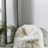 Sumptuous Sheepskin Beanbag - Ivory