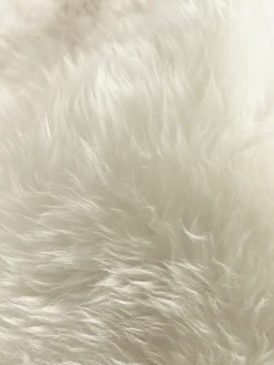 Sumptuous Sheepskin Double Beanbag - Ivory