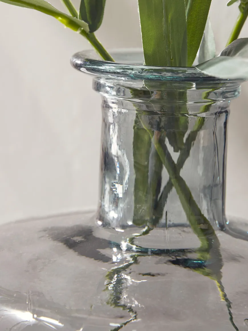 Tall Recycled Glass Vase