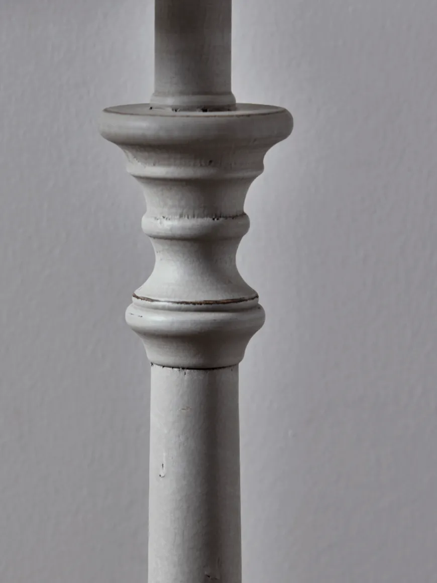 Tall Turned Bedside Lamp