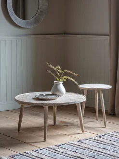 Taman Wooden Side Table