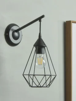 Tapered Cage Wall Light