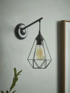 Tapered Cage Wall Light