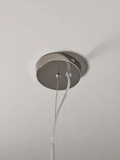 Tapered Textured Pendant - Grey