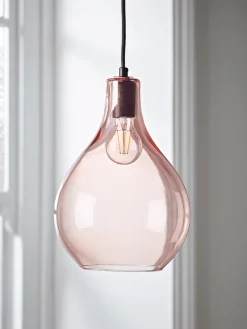 Teardrop Pendant - Blush