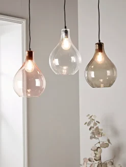 Teardrop Pendant - Blush