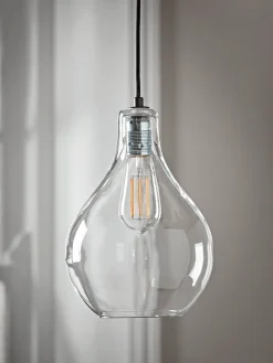 Teardrop Pendant - Clear