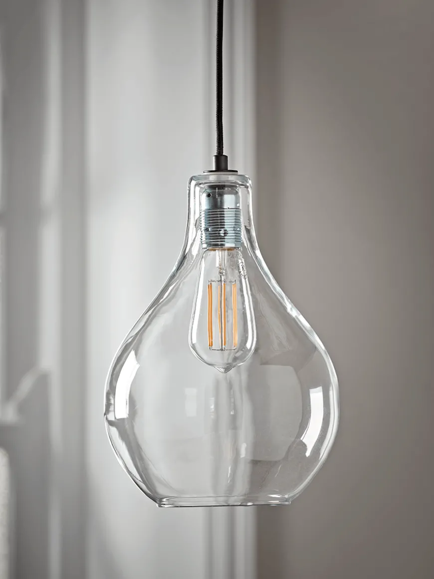 Teardrop Pendant - Clear