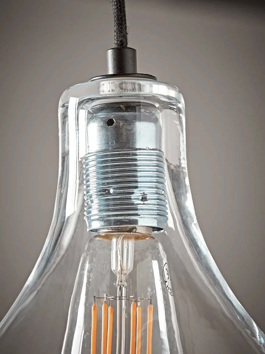 Teardrop Pendant - Clear