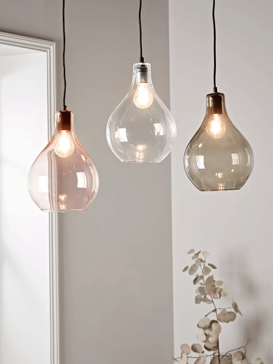 Teardrop Pendant - Clear
