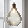 Teardrop Pendant - Grey