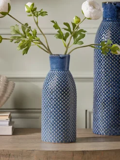 Textured Bottle Vase