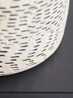 Textured Chevron Vase
