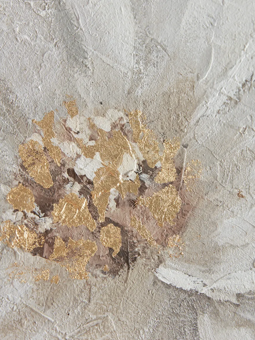 Textured Floral Canvas