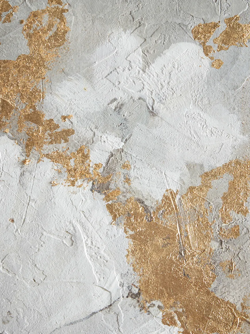 Textured Floral Canvas