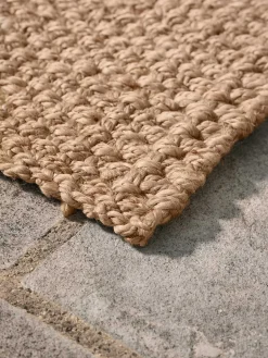Textured Jute Doormat - Double