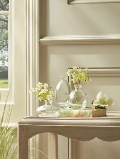 Three Bud Vases - Clear