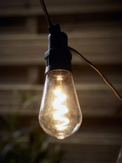 Three Connectable Festoon Bulb Lights
