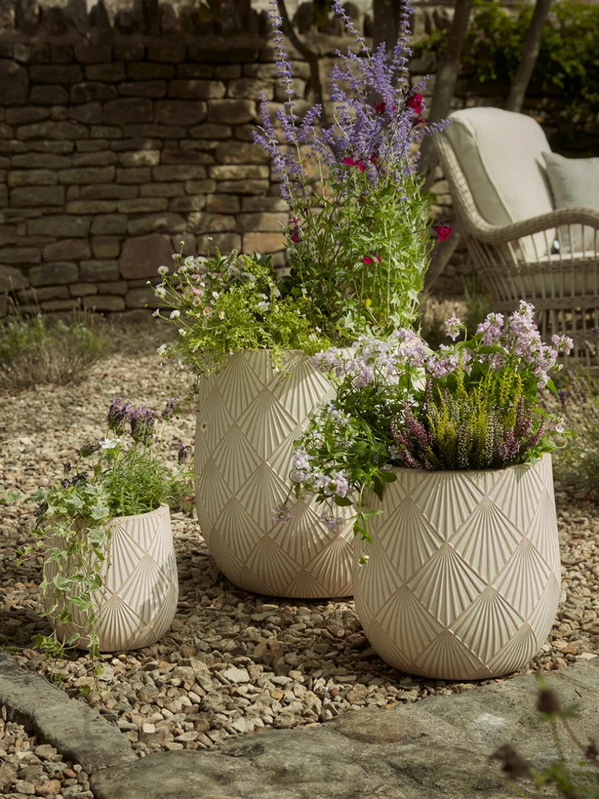 Three Deco Planters