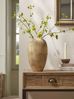 Three Faux Gingko Leaf Sprays