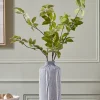 Three Faux Leaf Sprays - Green